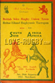 South Africa v British Isles 1955 rugby  Programme